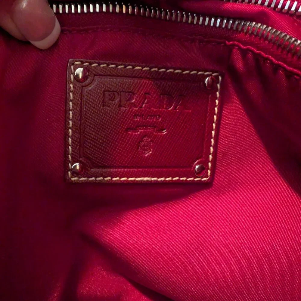Prada Nylon Pink Tote - Picture 8 of 9